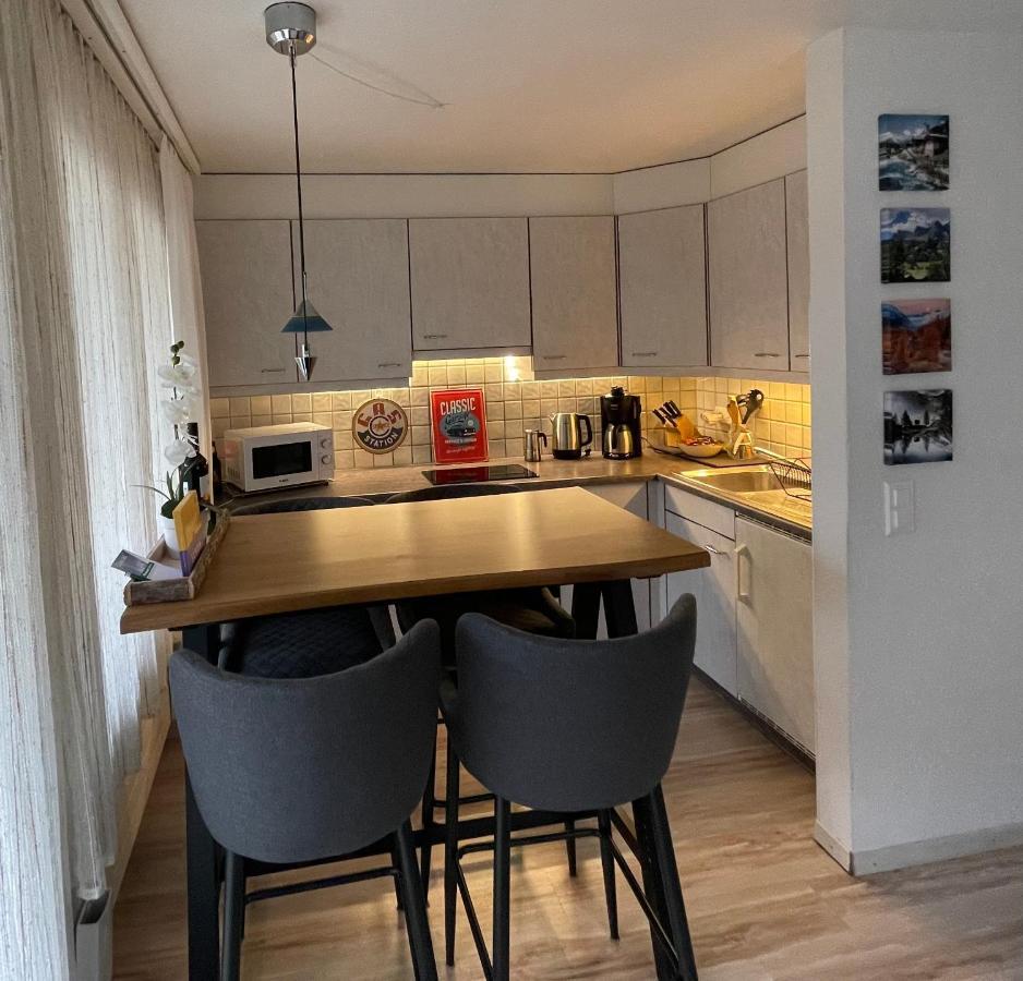 Ferienwohnung Gemmiblick 洛伊克巴德 外观 照片